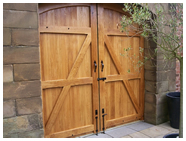 Bespoke arched gates