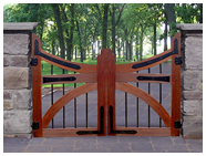 Metal and Timber gates