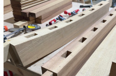 screwed and pelleted joint screwed and pelleted joint